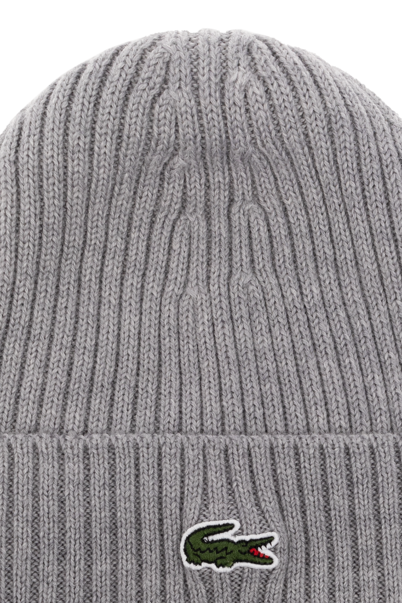 Grey Wool beanie Lacoste Vitkac France